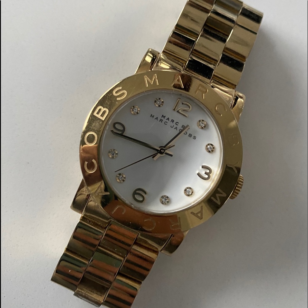 Marc by Marc jacobs gold watch